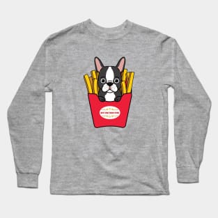 Best Dog Mom Ever With French Fries Long Sleeve T-Shirt